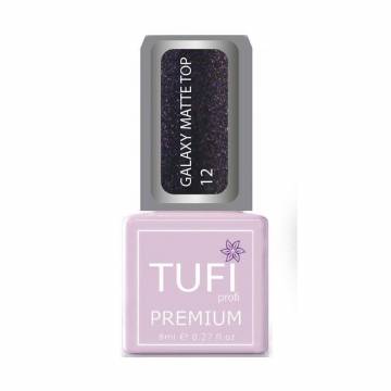 Топ для гель-лака Tufi profi Premium Galaxy Matte Top 12 Персей, 8 мл Топ для гель-лака Tufi profi Premium Galaxy Matte Top 12 Персей, 8 мл