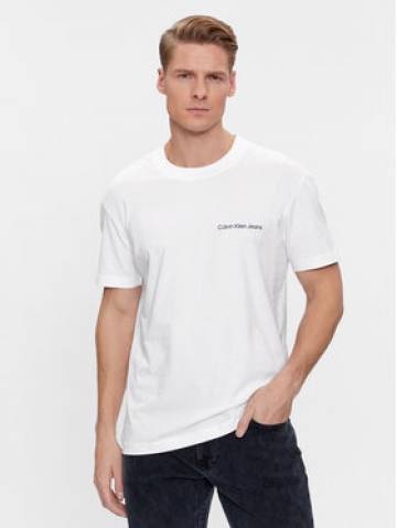 Calvin Klein Jeans Футболка Institutional J30J324671 Білий Regular Fit Calvin Klein Jeans Футболка Institutional J30J324671 Білий Regular Fit