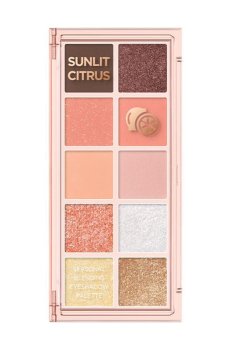 Палетка теней для век PEACH C Seasonal Blending Eyeshadow Palette 04 Sunlit Citrus, 9.4 г