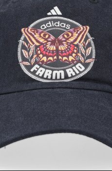 Хлопковая кепка adidas x Farm Rio
