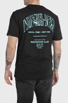 Мужская черная футболка Черный M Replay M6841 .000.2660