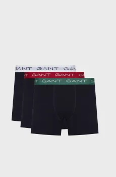 Мужские темно-синие боксеры (3 шт) TRUNK Синий M Gant 902443003