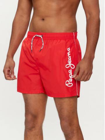 Pepe Jeans Шорти для плавання Logo Swimshort PMB10393 Червоний Regular Fit Pepe Jeans Шорти для плавання Logo Swimshort PMB10393 Червоний Regular Fit