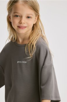 Reserved - Футболка з високим вмістом модалу - темно-сірий - 071HU-90X