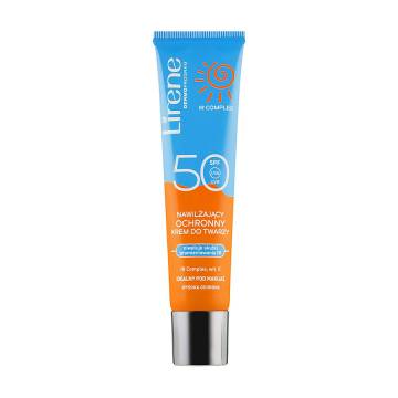 Солнцезащитный увлажняющий крем для лица Lirene Protective Moisturizing Face Cream SPF 50, 40 мл Солнцезащитный увлажняющий крем для лица Lirene Protective Moisturizing Face Cream SPF 50, 40 мл