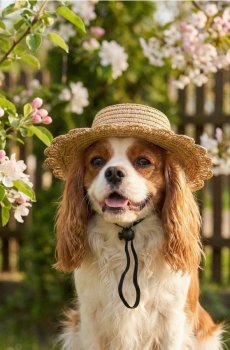 Капелюх для тварин - бежевий