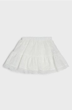 Ажурна спідниця - білий