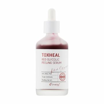 Пилинг-сыворотка для лица Esthetic House Toxheal Red Glycolic Peeling Serum, 100 мл Пилинг-сыворотка для лица Esthetic House Toxheal Red Glycolic Peeling Serum, 100 мл