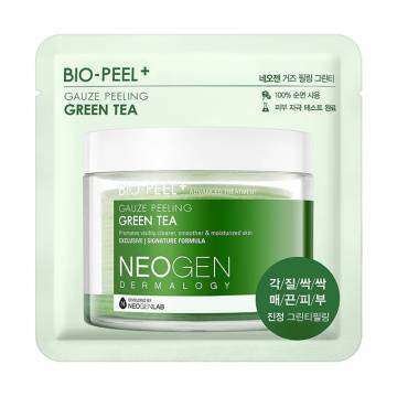 Увлажняющие пилинг-диски для лица Neogen Dermalogy Bio-Peel Gauze Peeling Green Tea с зеленым чаем, 1 шт Увлажняющие пилинг-диски для лица Neogen Dermalogy Bio-Peel Gauze Peeling Green Tea с зеленым чаем, 1 шт