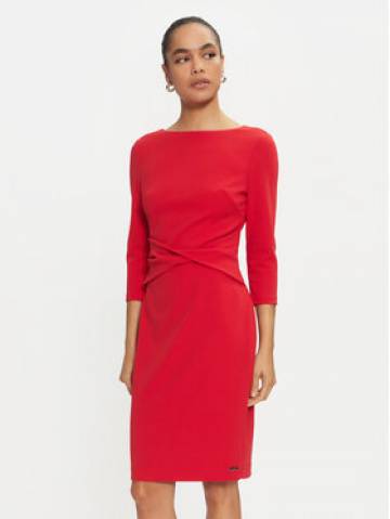 Calvin Klein Коктейльна сукня K20K207470 Червоний Slim Fit Calvin Klein Коктейльна сукня K20K207470 Червоний Slim Fit