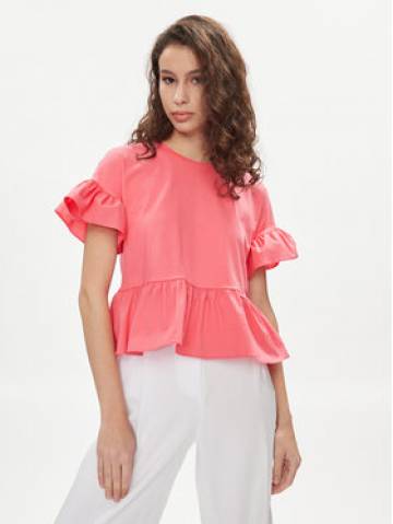 Liu Jo Блузка MA4345 J6308 Рожевий Relaxed Fit Liu Jo Блузка MA4345 J6308 Рожевий Relaxed Fit