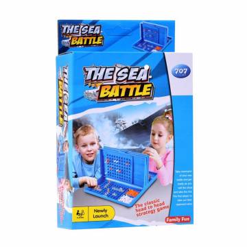 Настольная игра Shantou Jinxing The Sea Battle Морской бой, в коробке, от 4 лет, 15*4.5*23.5 см (707-B12) Настольная игра Shantou Jinxing The Sea Battle Морской бой, в коробке, от 4 лет, 15*4.5*23.5 см (707-B12)