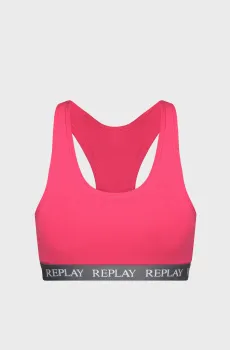 Женский розовый топ Розовый L Replay I101300