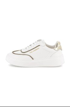 Детские кожаные кроссовки Karl Lagerfeld