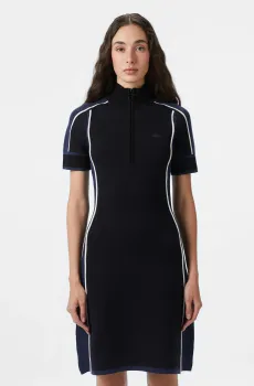 Женское черное платье Черный 40 Lacoste EF2609031