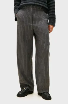 Женские серые брюки в полоску PINSTRIPE Серый XS Tommy Hilfiger WW0WW47550
