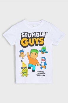 Футболка Stumble Guys - білий