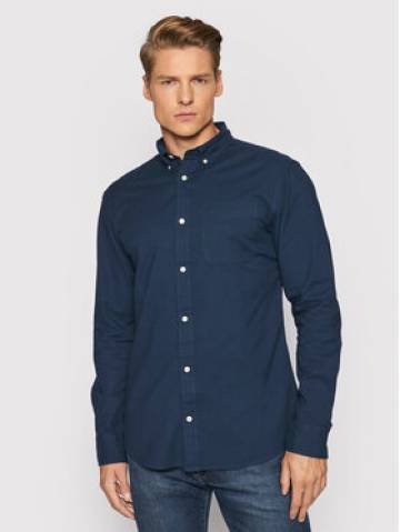 Jack&Jones PREMIUM Сорочка Brook Oxford 12192150 Cиній Slim Fit Jack&Jones PREMIUM Сорочка Brook Oxford 12192150 Cиній Slim Fit