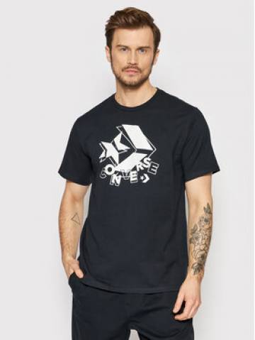 Converse Футболка 10022944-A01 Чорний Standard Fit Converse Футболка 10022944-A01 Чорний Standard Fit
