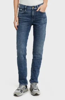 Женские темно-синие джинсы Strace Straight Wmn Синий 26-32 G-Star RAW D23951,C052