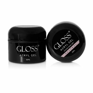 Акрил-гель Gloss Acryl Gel UV/LED Soak Off, Neutral, 30 мл (в баночке) Акрил-гель Gloss Acryl Gel UV/LED Soak Off, Neutral, 30 мл (в баночке)