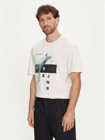 Jack&Jones Футболка Jjclarc 12247768 Білий Relaxed Fit Jack&Jones Футболка Jjclarc 12247768 Білий Relaxed Fit