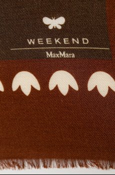 Платок с добавлением шерсти Weekend Max Mara AEDUCATA