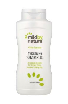 Шампунь mild by nature Citrus Squeeze Thickening Shampoo для густоты волос, с ароматом цитрусовых, 473 мл