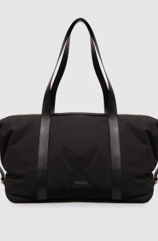 Черная дорожная сумка Belted Duffle