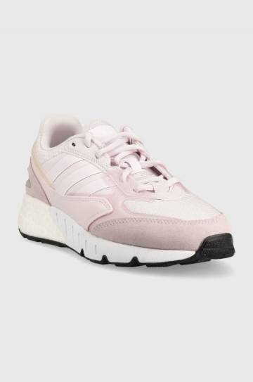 Кроссовки adidas Originals Zx 1k Boost цвет розовый Кроссовки adidas Originals Zx 1k Boost цвет розовый
