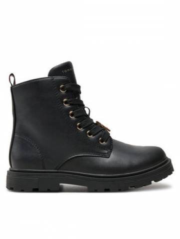 Tommy Hilfiger Черевики туристичні Lace-Up Bootie T1A5-33561-1351 S Чорний Tommy Hilfiger Черевики туристичні Lace-Up Bootie T1A5-33561-1351 S Чорний
