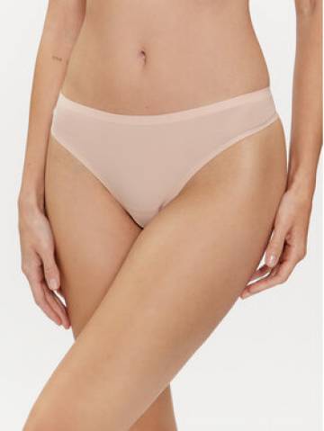 Chantelle Стрінги Soft Stretch C11GG0 Бежевий Chantelle Стрінги Soft Stretch C11GG0 Бежевий