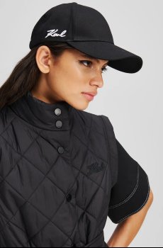 Хлопковая кепка Karl Lagerfeld K/SIGNATURE