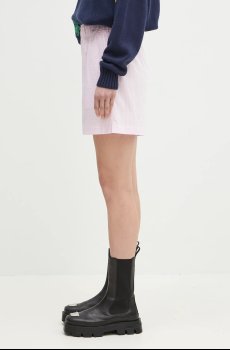 Хлопковые шорты Fiorucci Gingham Logo