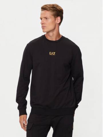 EA7 Emporio Armani Світшот 8NPM30 PJVRZ 0208 Чорний Regular Fit EA7 Emporio Armani Світшот 8NPM30 PJVRZ 0208 Чорний Regular Fit
