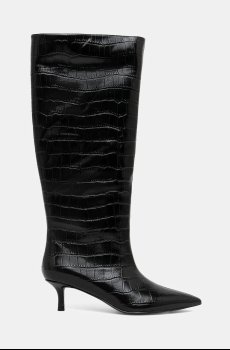 Кожаные сапоги Answear.LAB