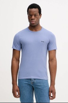 Хлопковая футболка BOSS 3 шт TShirtRN 3P Classic