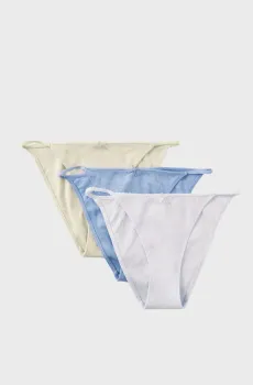 Женские трусики (3 шт) Разноцветный M womensecret 4933665
