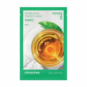 Тканевая маска для лица Innisfree Kombucha Energy Mask, 22 мл Тканевая маска для лица Innisfree Kombucha Energy Mask, 22 мл
