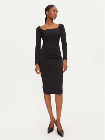 Rinascimento Коктейльна сукня 1000769142439 Чорний Regular Fit