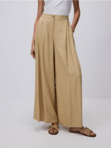 Reserved - LADIES` TROUSERS - теплий оливковий - YH535-19X Reserved - LADIES` TROUSERS - теплий оливковий - YH535-19X