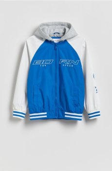 Reserved - Куртка з каптуром - синій - 813HF-55X