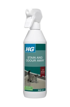 Средство для выведения пятен и неприятного запаха от кошек HG Stain And Odour Away, 500 мл