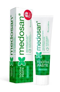 Укрепляющая зубная паста Medosan SensiCare Toothpaste для чувствительных зубов, 75 мл