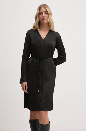Платье Calvin Klein цвет чёрный mini прямое K20K207996 Платье Calvin Klein цвет чёрный mini прямое K20K207996