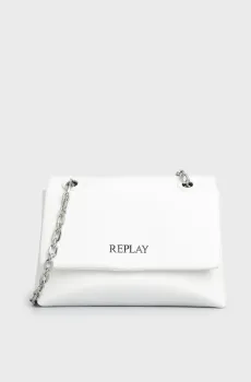 Женская белая сумка Белый ONESIZE Replay FW3575.000.A0419B