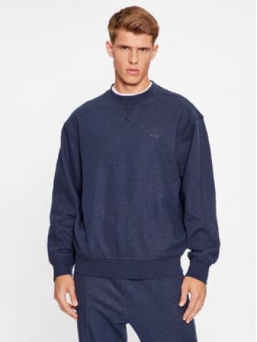 Boss Світшот Weglitchstitch 50499274 Cиній Regular Fit Boss Світшот Weglitchstitch 50499274 Cиній Regular Fit