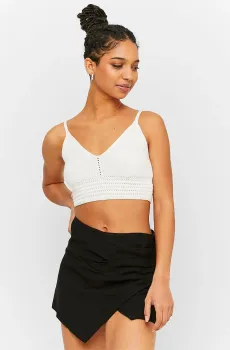 Женская черная юбка-шорты Черный XS Tally Weijl SSHVIKNOTTI