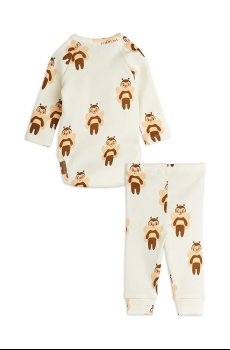 Детский хлопковый комплект Mini Rodini Bees