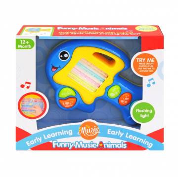 Детская игрушка YG Toys Пианино Рыбка, со светом, в коробке, от 1 года (65096) Детская игрушка YG Toys Пианино Рыбка, со светом, в коробке, от 1 года (65096)